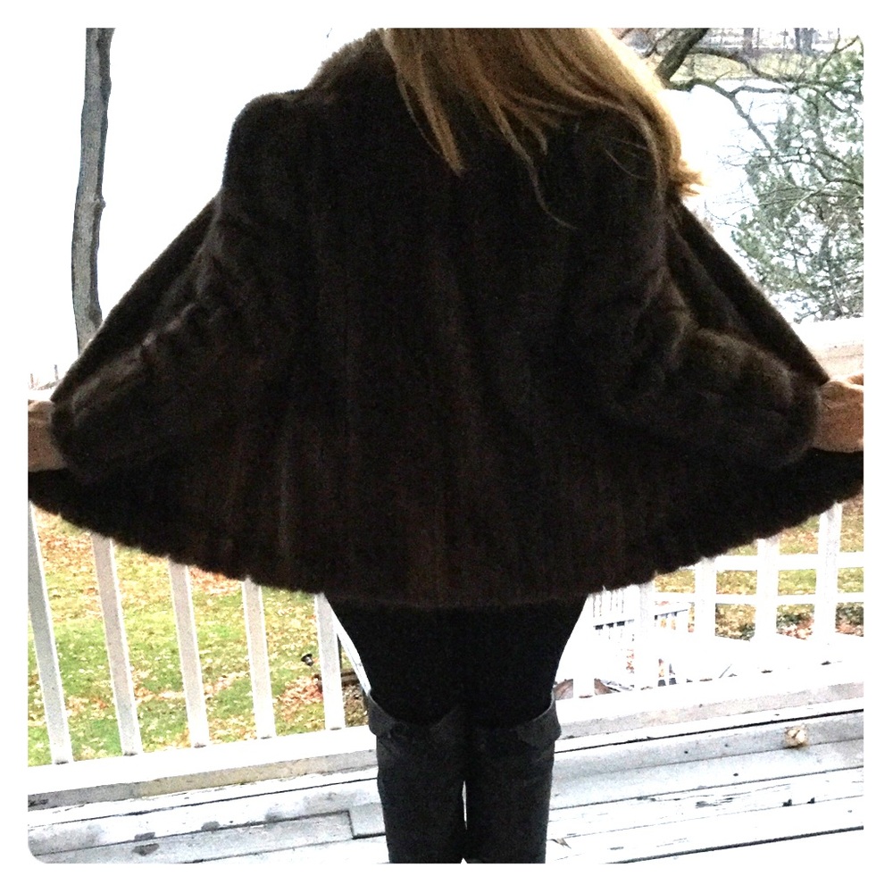 Mink and fox jacket!